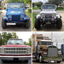 7inch Square Led Work Light DC12V-DC24V - 7-inch LED Work Light - View 4