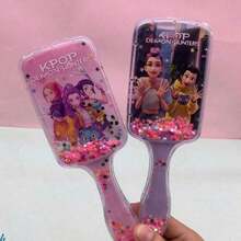 1pc K-Pop Dreamlike Girl Group Rotating Hair Brush Set - Inspired By Lumi's Air Cushion Massage Hair Brush, Anti-Static Design, Creates Voluminous Hairstyle, CE Certified (Random Style) - Multicolor - View 6