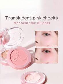 NOVO Matte Blush, Natural Contoured Flushed Cheeks, Nude Color, Korean Minimalist Style Blush, Suitable For Daily Makeup, Date Makeup, Gifts For Friends, Parties, Birthdays, Cute Y2K Style, Best Color - 03# Pure Desire Red Bean Paste - View 3