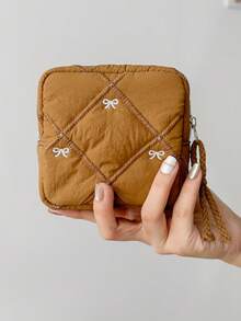 多色卫生巾收纳袋，大容量简约便携收纳袋，可存放卫生棉条、卫生巾和护垫，女生必备，也可用作化妆包、旅行包、学习用品包、旅行化妆包、假日化妆包。 - 彩色 - 查看 18