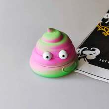 1件装，创意便便造型塑料金属研磨机，便便造型塑料锌合金手动烟草研磨器，金属烟草研磨器，适用于研磨香烟 - 节日礼物！情人节礼物 - 彩色 - 查看 12