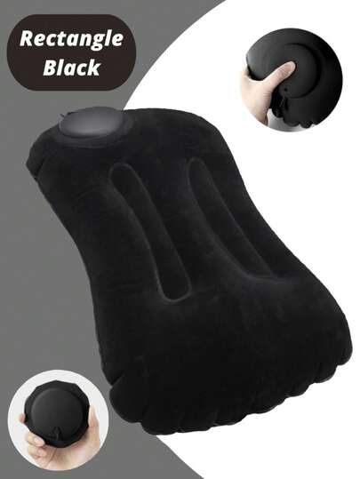 便携式布艺充气枕，轻便床枕，可折叠充气枕，旅行枕，露营枕，办公桌枕，背包旅行枕，徒步旅行枕，露营旅行必备品，露营配件，露营装备，徒步旅行