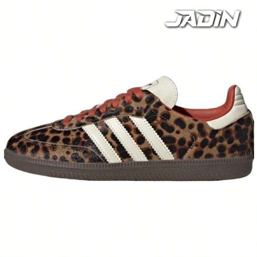Adidas Wmns Samba OG 'Maroon Cream White Gold'IH3979 Christmas Gift | Retro Heritage Style, Timeless Silhouette - 彩色 - 查看 1