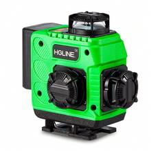 ONEVAN 16 Lines 4D Laser Levels 360 Horizontal Vertical Green Line Laser Level Self-Leveling Measure Leveling Tool - UK Plug(220-240V) - View 2