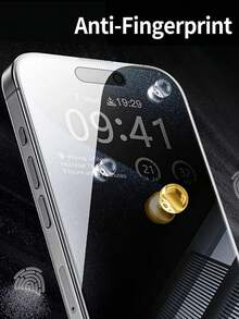 Yezodawee 3片装360°全覆盖防窥屏保护膜 - 四重隐私保护，超强钢化玻璃，强度提升5倍，隐形保护，防指纹，易于安装，防刮花，无气泡，兼容手机壳，防窥，防指纹，防摔，兼容 17 Pro Max/17 Pro/17 Air/17/16E/16 Pro Max/16 Pro/16 Plus/16/15 Pro Max/14 Pro Max/13/12/11/XS MAX/XR Plus系列，屏幕保护必备品，适用于日常、办公、家庭使用。手机屏幕保护膜，手机配件，防窥，防水，防震，防摔，防刮花。 - 黑色 - 查看 4