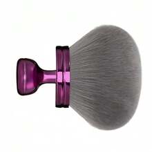 Blend & Blur Extra Large Body Makeup Brush For Self Tanner, Tanning Brush, Self Tan Makeup Applicator, Ultra Soft Kabuki Brush For Body Coverage, With Travel Bag (PURPLE With Travel Bag) - 紫色 - 查看 7