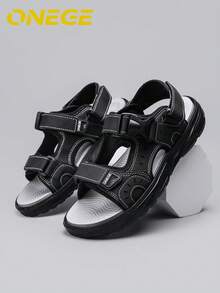 1 Paio di Sandali da Uomo Estivi Minimalisti Antiscivolo per Uso all'aperto, Scarpe Sportive, Pratici - Grigio - Visualizzare 5