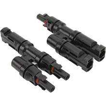 Vmingo Par Conector Mc4 T2 Macho Hembra Panel Solar Ip67 1500V DC - Mc4 T2 - Ver 1