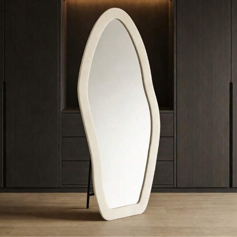 5 Styles Available, 160 X 60cm Full Length Floor Mirror / Random Color Decorative Mirror / Wall Mounted & Standing Dressing Mirror (Random Color) - D - View 1