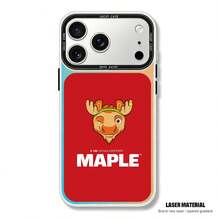 2026 World Football League Cup Mascot MAPLE Phone Case, Compatible With IPhone 17, 16, 15, 14, 13, 12, 11, XS, XR, Pro Max Plus. A Must-Have For Football Fans. Printed Phone Case With Transparent Mirror Design - 無色 - 查看 2