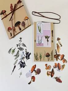 1/2本装可折叠DIY剪贴簿相册，塑料装订 - 可扩展结婚纪念日相册，适用于婚礼、家庭纪念日记、照片拼贴簿 - A - 查看 4