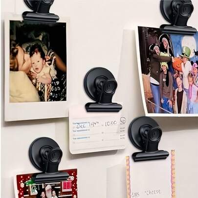 2026新款圆形冰箱贴，可装饰冰箱并吸附照片/便条/备忘录，小巧精致，适用于客厅、卧室、餐厅，是派对、婚礼、情人节、节日礼物的理想之选，也可作为小空间装饰摆件、房间装饰、冰箱贴、厨房装饰。