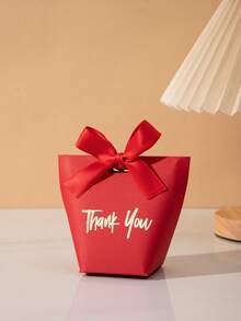 5/10个装迷你礼盒，纯色特种纸礼盒，烫金“谢谢”字样，配缎带蝴蝶结。非常适合盛放圣诞糖果、零食、巧克力和小礼物。也适用于婚礼、派对、生日庆典和节日装饰等场合。 - 多色-梯形盒 - 查看 17
