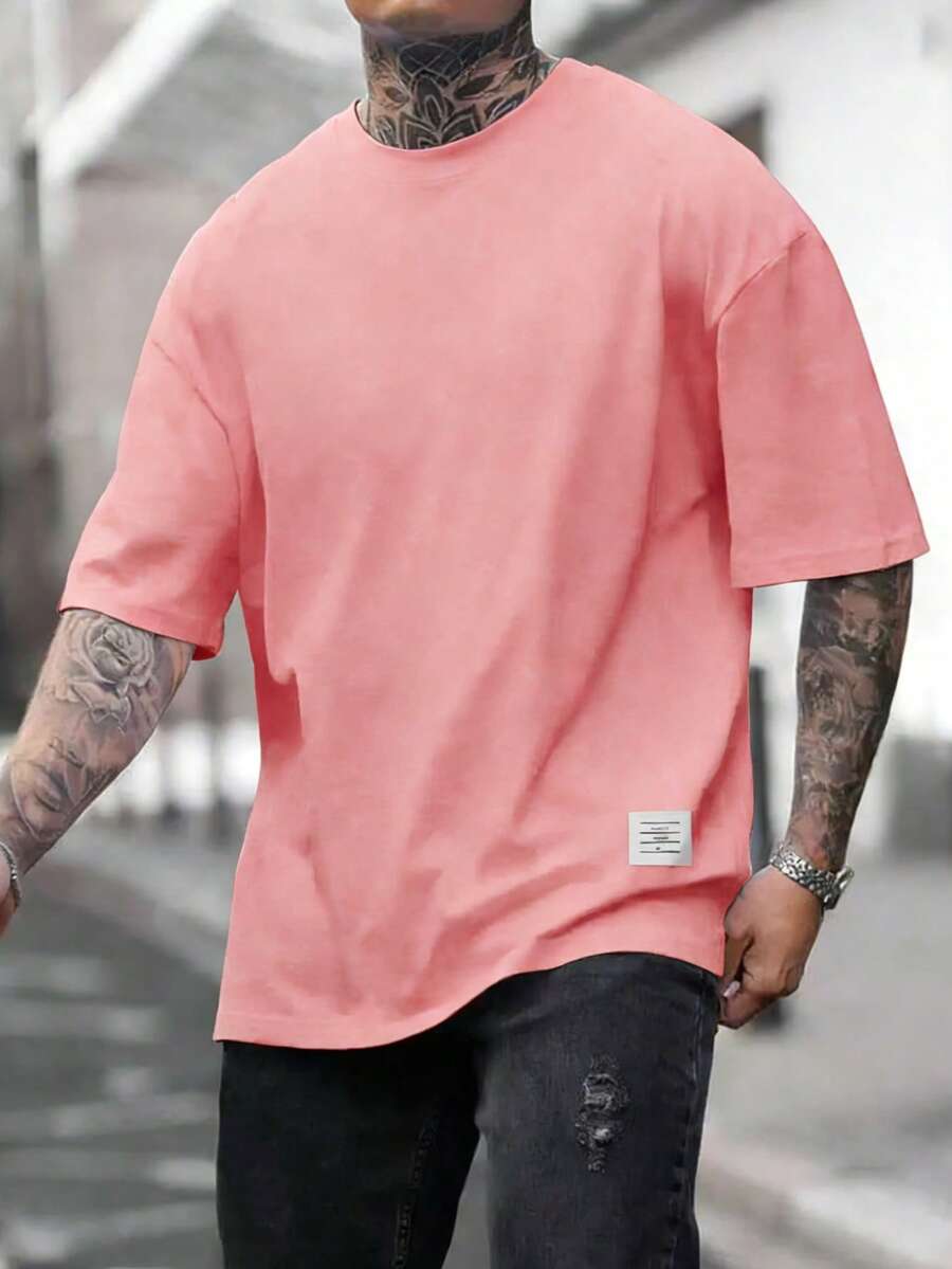 Men T-Shirts - Pink - View 1