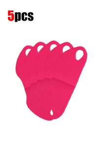 5pcs/Set V-Shaped Face Lifting Bandage, Facial Firming Mask, Face Shaping Belt, Non-Irritating Removable Neck Wrinkle Patch, Skincare Tools, Disposable Face Slimming Belt - Multicolor - View 8