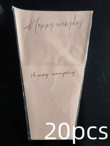 10/20个装牛皮纸鲜花包装袋，花束套袋，适用于DIY婚礼、生日、情人节礼物 - 彩色 - 查看 9