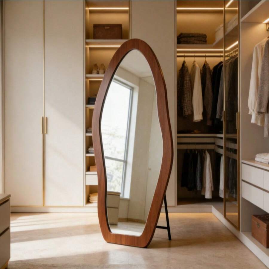 160x60cm Full Length Floor Mirror / Hanging Wall Mirror, Random Color - D - View 1