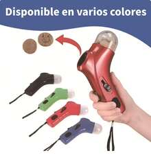 Juguete para Mascotas Lanzador de Golosinas | Dispositivo de Entrenamiento Interactivo con Lanzador de Golosinas. Controlado con una sola mano, este juguete interactivo lanza golosinas en cuanto se cargan. Combina alimentación, entrenamiento y entretenimiento, manteniendo a tu perro/gato entretenido mientras persigue y come, haciendo que el ejercicio sea menos aburrido. - Rojo - Ver 6