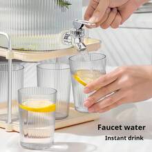 冷水壶冰箱果汁壶家用水果茶桶带水龙头冷水壶大容量 - 彩色 - 查看 10