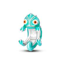 1pc Silver Color Cubic Zirconia Cute Animal Themed Frog Dragon Rabbit Cat Tiger Dog Bead Charm For 3mm Bracelet Necklace Great Addition Diy Bead Pendant Super Value Ideal For Versatile Whimsical & Playful Design For Gifts Daily Wear Holiday Presents & Pet Celebration Events - Silver - View 17