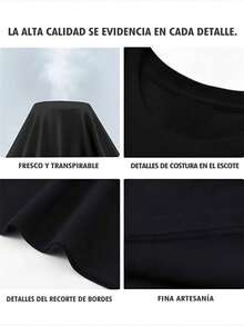 Camiseta TATA BT21, K-pop, dibujos animados, casual, fanáticos coreanos, universidad,blusas elegantes dama,tops,parejas,blusas curvy mujer. - Negro - Ver 4