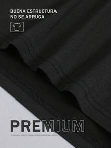 Elegante camiseta para mujer con diseño de sol y luna, camiseta gráfica casual, moda bohemia, estilo relajado, ideal para salidas nocturnas, en color negro, talla única, ropa femenina,  2023. - Negro - Ver 6