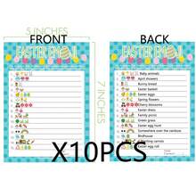 复活节游戏，趣味课堂活动，适合复活节派对、春季活动和寻蛋游戏 - 彩色 - 查看 7