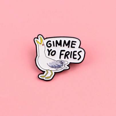 Lapel Enamel Pins And Brooches Badge Pins For Backpacks Bags Backpack Cool Decoration Friend For Gifts