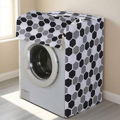Universal Washing Machine Dust Cover, Made Of PEVA Material, Protects Clothes From Dust, Convenient For Laundry Room Storage, Easy To Clean, Women's Day, Travel Essentials, Wedding Favors, Y2k, Bedroom, Car Accessories Women, Kitchen Decor, Wedding, Y2k, Party,Mother's Day Gift,Bedroom Decor,Garden,Kitchen Decor,Summer,Beach,Travel Essentials,Room Decor,Squishy,Graduation