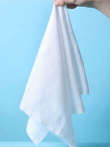 1pc Individually Packaged Disposable Compressed Bath Towel, Extra Large & Thick Convenient Shower Towel, Disposable Compressed Face Towel, Suitable For Travel, Hotel - White - View 3