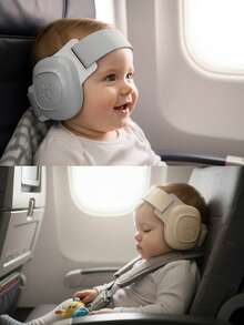 Tai nghe chống ồn cho bé với đệm tai bằng mút hoạt tính, băng đô điều chỉnh được, cách âm tốt khi ngủ. - Nhiều màu - Xem 3