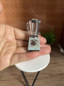 POKOJA LAND 1:12 娃娃屋微型过家家配件 - 逼真榨汁机、咖啡壶、小家电装饰、娃娃屋场景、摄影道具、微型玩具 - 彩色 - 查看 8