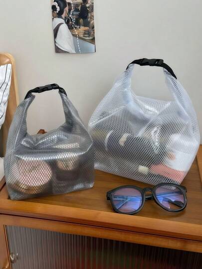 Bolsa húmeda de EVA, bolsa de fitness impermeable con asa con cremallera, bolsa de natación, Bolsa de almacenamiento de traje de baño con separación seca y húmeda para mujeres, Bolsa impermeable especial, Bolsa de lavado de playa de gran capacidad para hombres