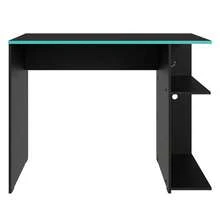 Mesa Gamer Escritorio Para Computadora Madesa Negro/Azul - Negro y Azul - Ver 8