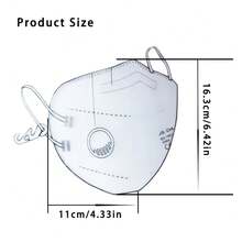 FFP3 Masks 3D Protective Face Mask Eu Approved En 149 CE 0370 Respiratory Protection Individual Package Disposable 7-Layer - A - View 7