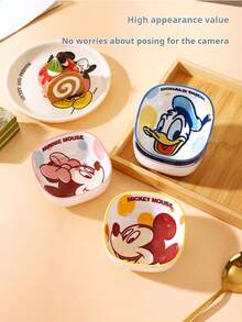 Disney 迪士尼米奇陶瓷小吃盘/火锅调料方碟/时尚蘸料盘/家用蘸料盘 - 彩色 - 查看 3