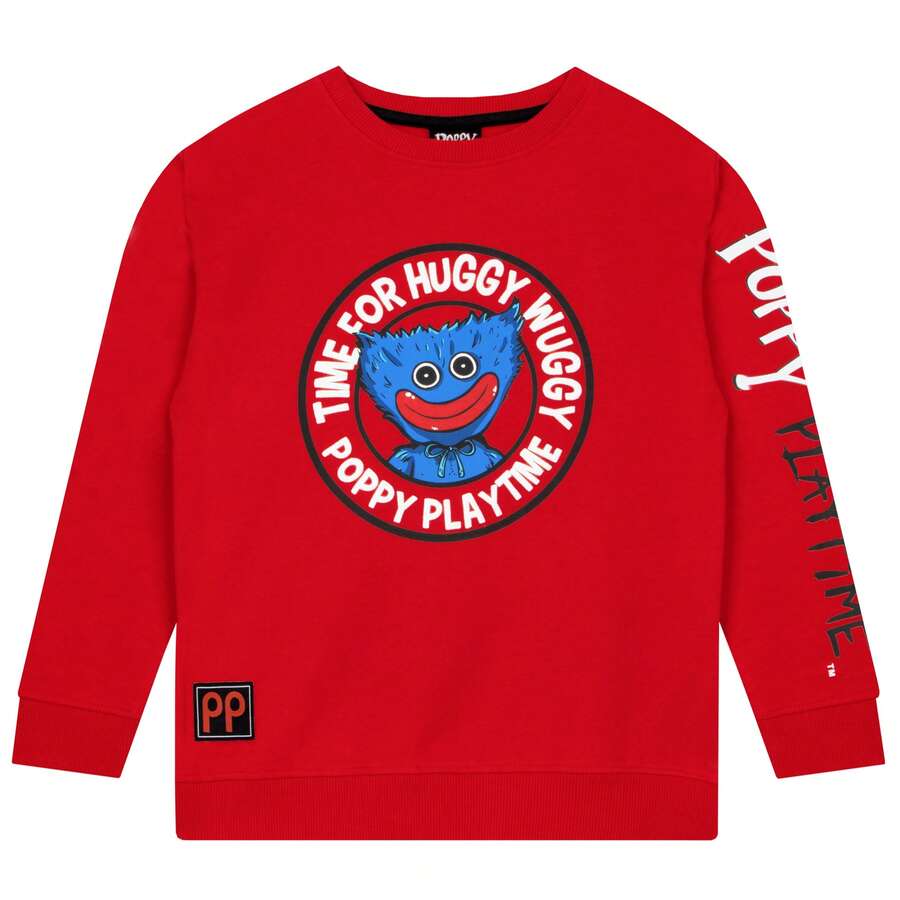 Poppy Playtime  Sweatshirt - Red - View 1