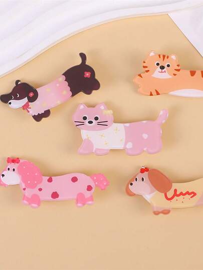 1pc Cute Dachshund Acrylic Cartoon Brooch, Gift, Cartoon Creative Dachshund Puppy Acrylic Brooch, Custom Badge Brooch, Backpack Pendant, Cute Brooch, Creative Acrylic Puppy Pin, Animal Brooch Design, Cartoon Badge Accessory Decoration Gift, Ramadan, Happy Ramadan, Ramadan Mubarak, Happy Eid Al-Fitr, Eid, Eid Dinner