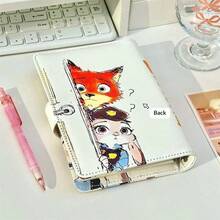 Disney New Judy, Fox, Nick, Zootopia A6 Soft Leather Magnetic Closure Notebook, Suitable For Middle & Elementary School Students, Essential Back To School Supplies & Gift - A6 Zootopia - View 8