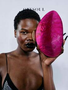 Rhinestone Marble Acrylic Evening Bag, New Wedding Bridal Dress Clutch Purse With Metal Chain Shoulder/Crossbody Strap, Party Banquet Handbag - Hot Pink - View 1