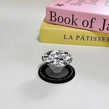 MagSafe磁吸手机支架，气垫支架，磁性底座，强磁吸附，简约小多肉植物花朵设计 - 彩色 - 查看 1