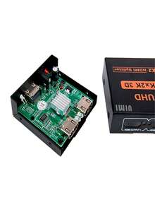 Splitter Divisor De Señal 1 Pantalla A 2 Pantalla Hd 4k - Negro - Ver 11