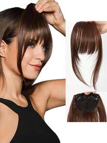 人造刘海假发，可爱刘海，自然逼真假刘海，发夹，发爪，发卡，发卡，发饰，接发，假发片，头部饰品，发夹 - 彩色 - 查看 8