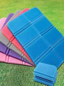 1pc Outdoor Thick Foldable Picnic Mat, Camping Portable Seat Cushion, Ground Mat, Household Waterproof Foldable Pad, Anti-Moisture Mat - Multicolor - View 4