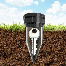 1 hộp giấu chìa khóa hình dáng thật, hộp an toàn chống thấm nước cho sân vườn, bãi cỏ, dễ dàng chôn dưới đất, chống gỉ. - L - Xem 1
