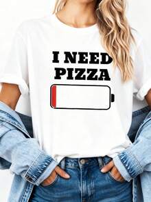 Women's Ice Cream Print T-Shirt - White 3 - View 2
