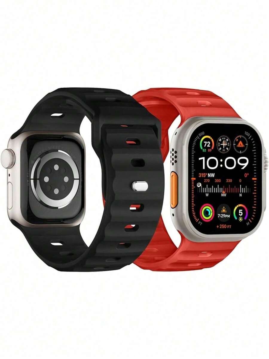SMART WATCH MX Smartwatch Band - Red - View 1