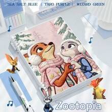 Zootopia Judy 高中筆記本－觸感舒適可拆卸活頁卡通練習本（隨機 1 款設計） - A5橫線本 - 查看 4