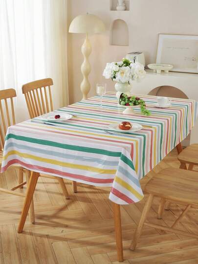 Mantel de PVC 100% impermeable, mantel rectangular de vinilo a prueba de aceite y derrames, cubierta de mesa lavable para exteriores, picnic, camping, limón