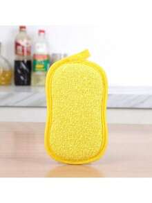 多功能聚氨酯海绵擦拭布，可重复使用可水洗厨房刷，洗锅洗碗不易掉毛，适用于浴室、厨房、卫生间清洁 - 藍色 - 查看 12